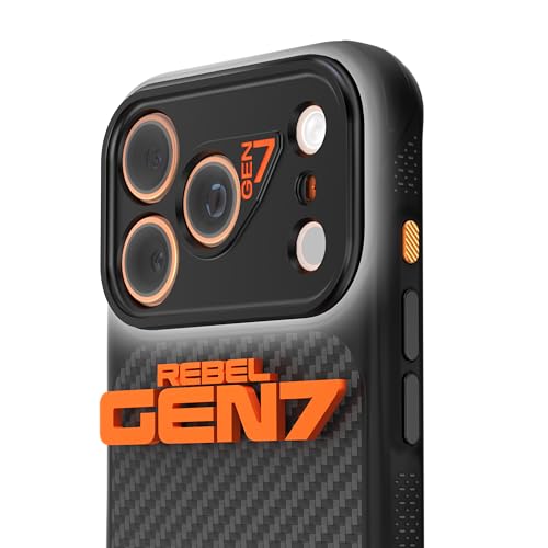 REBEL GEN7 [Launch Edition] CNC A~jE Y O veN^[ Lbg iPhone 17 Pro GEN-7 & Flex Series 17 p P[X | tJobW vg[ی 6.3C` 202