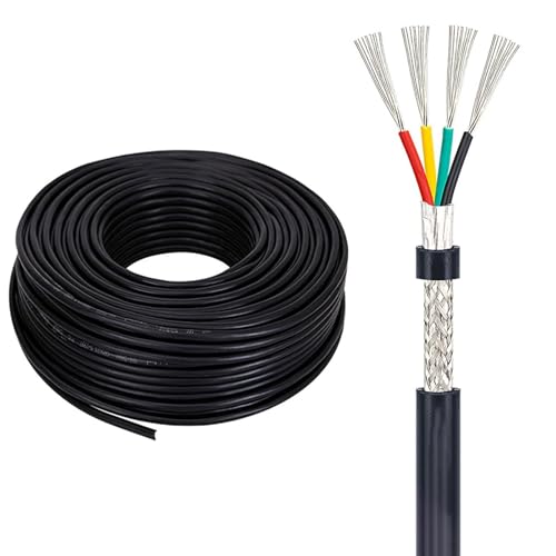 Cable de cobre estañado de 4 conductores y blindaje de PVC 2