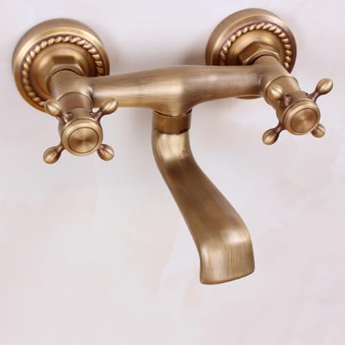 Robinetterie baignoire antique MOCHAMIK pour une salle de bain rétro