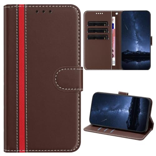 CYXHCJYH Infinix Hot 60 Pro+ Plus 4G�Ή� �X�g���C�v���U�[�E�H���b�g�t�H���J�o�[ �J�[�h�z���_�[�X���b�g3�t�� �L�b�N�X�^���h �ϏՌ��P�[�X Infinix Hot 60 Pro+ Plus 4G-�u���E��