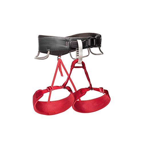 XMCKA Arnés de escalada, equipo profesional de escalada en roca, cinturón de seguridad para proteger la cintura (tamaño: S) WZSS