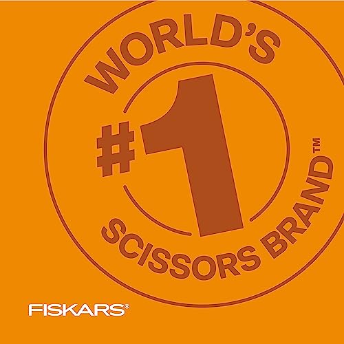 Fiskars Petite Left Handed Scissors, Crafting and Sewing Stainless Steel Scissors for Smaller Hands, Ergonomic Handle, Paper and Fabric Supplies for Office, Arts, and Crafts, Red by Fiskars - Image 7