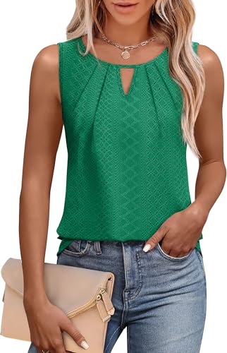 WIHOLL St Patricks Day Shirt Women Tank Top Sle...
