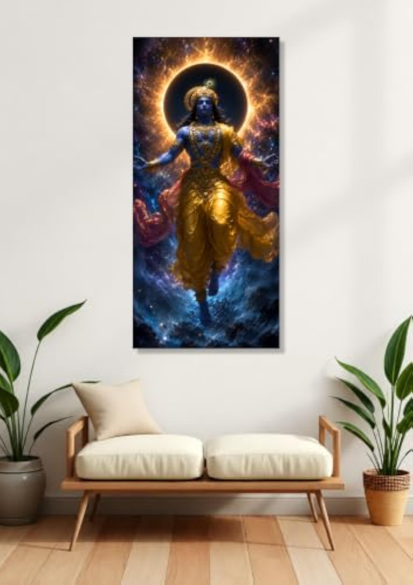Shri Wall Sticker, Peel & Stick Vinyl Lord Wall Decor