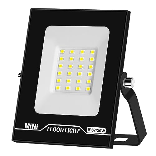 Applique Murale LED SMD2835 Réflecteur 20W Blanc Froid Luminaire Étanche Extérieur IP67