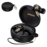 For JVCケンウッド Victor WOOD master ケース [HVUYAL] 紛失防止用のフックを搭載した 軽量 キズ防止 防塵 傷つきにくい 柔らかなシリカゲルのスポーツクールなデザイン 衝撃 吸収 スリム ソフト ケースカバー 落下防止保護(ブラック)