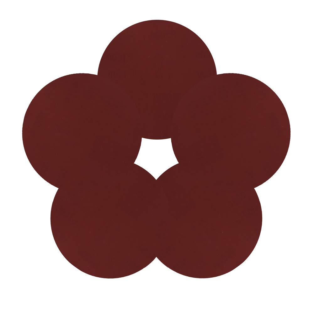 Utoolmart 9" 225mm Diameter 1000 Grit Self Stick Adhesive Back Aluminum Oxide Sandpaper for Random Orbit Sander Wood Metal Auto Dry Polishing 15pcs
