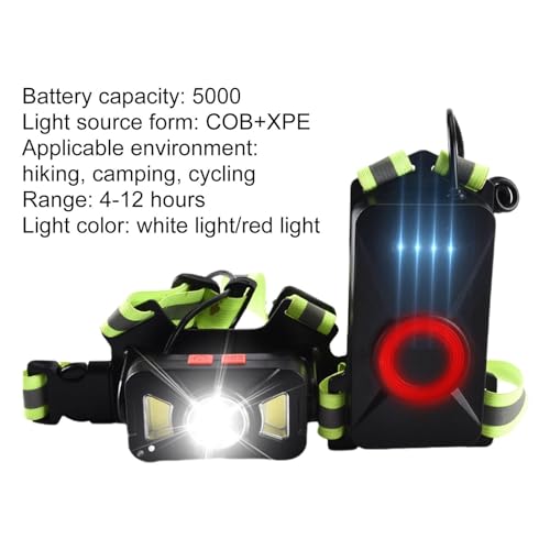 Lampe de poitrine de course rechargeable USB étanche - 2