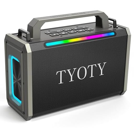 Altavoz Bluetooth portátil de 80 W, sonido estéreo inalámbrico para exteriores, graves profundos, resistente al agua IPX5, altavoces grandes y potentes para fiestas en casa con luces LED de colores. | Ya disponible en tu tienda friki favorita! En mundofriki.es! Altavoz Bluetooth portátil de 80 W, sonido estéreo inalámbrico para exteriores, graves profundos, resistente al agua IPX5, altavoces grandes y potentes para fiestas en casa con luces LED de colores. | Ya disponible en tu tienda friki favorita! En mundofriki.es!