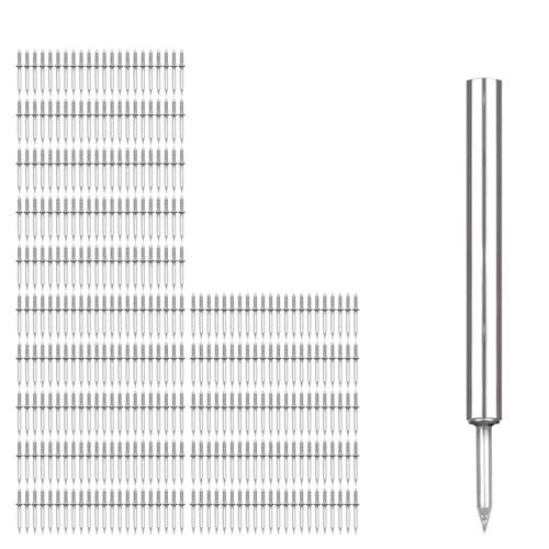 Clavos para paneles de madera sin marcas con doble cabeza, pack de 301 piezas miniatura 1