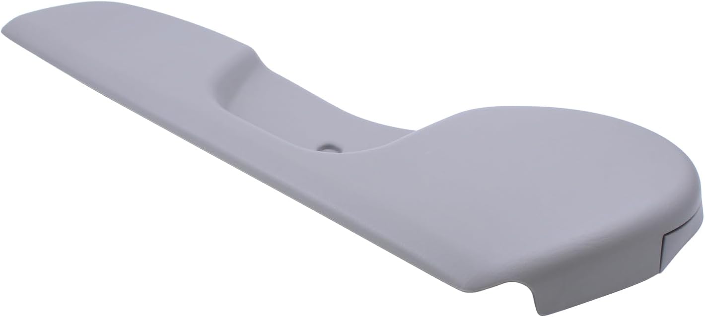 MOTOKU Left Driver Side Plastic Seat Trim Panel Bezel Grey for Toyota Tacoma 2001-2004 with Bucket Seats