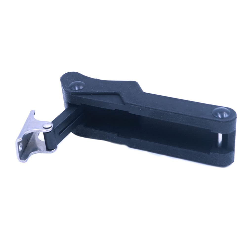 Ancllo C7-10 Series Soft Thermoplastic Elastomer Small Flexible Cover Over Center Draw Latches With Concealed Keeper, Non Locking