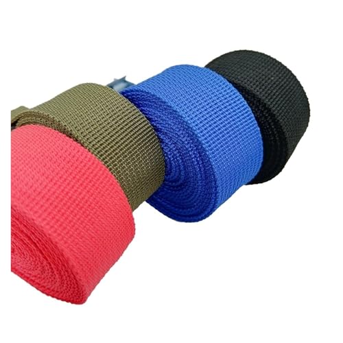 Correas pesadas para ruedas espinas Paquete de 3 correas de fijación con hebilla multicolor de 2 metros para coche, moto, bicicleta y equipaje (Schwarz)