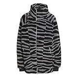 adidas by Stella McCartney Women's Asmc J Fleece Jacket, Black/Dove Grey, M