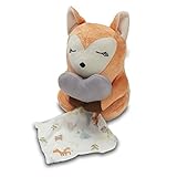 SwaddleMe Little Heartbeats Fox Soother, Red