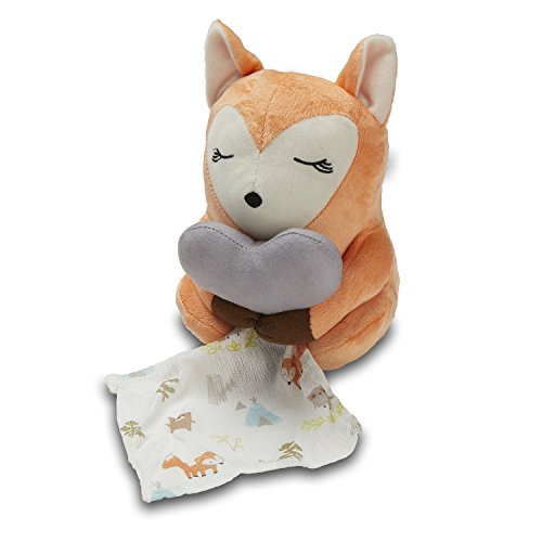 SwaddleMe Little Heartbeats Fox Soother, Red