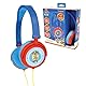 Lexibook, Paw Patrol, Stereo-Kopfhörer, kindersichere Lautstärke, klappbar und einstellbar, blau/rot, HP015PA