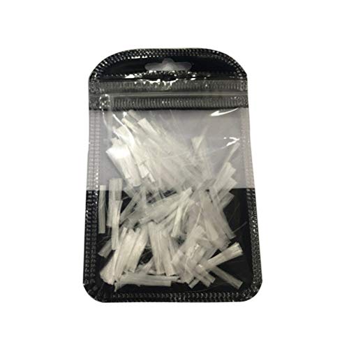 Healifty Unghie in fibra di vetro per unghie in fibra di vetro, unghie finte, accessori per attrezzi da salone (3cm)