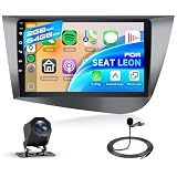 Carplay Inalámbrico y Android Auto y Mirror Link: La radio Android para Seat Leon MK2 no tiene cables enredados que salen del panel táctil en absoluto. Cuando se ejecuta CarPlay inalámbrico / Android Auto, ¡el salpicadero está absolutamente limpio! Conecta tu teléfono a la radio del coche a través de bluetooth y wifiy puedes acceder a la música, navegación, mensajes y otras funciones de tu teléfono mientras conduces con seguridad. También puede Mirror Link ver vídeos en esta gran pantalla