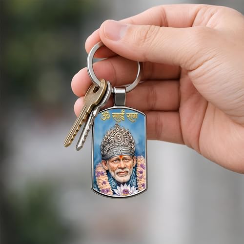 Image of Premium Printed Metal Keychain for Men & Women | High-Definition Artwork Print | Durable Key Ring for Car, Bike, Home & Office Keys | Stylish Decorative Key Holder Gift