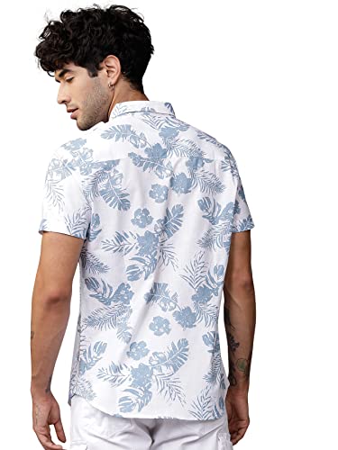 Image of IndoPrimo Men's Solid Regular Fit Shirt