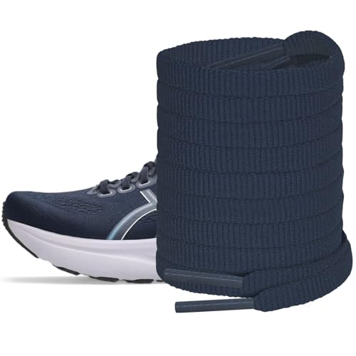 NDTEZUGT (�A�V�b�N�X) ASICS Gel-Nimbus/Gel-Kayano/GT-2000�p�v���~�A���V���[���[�X ��v�ȃ|���G�X�e���t���b�g���[�X�����p �����j���O�p, �l�C�r�[, 54"/140cm