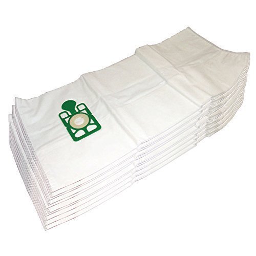 Vacspare Premium Quality Microfibre Dust Bags for Numatic Wet & Dry Commercial Vacuum Cleaners (Pack of 10)