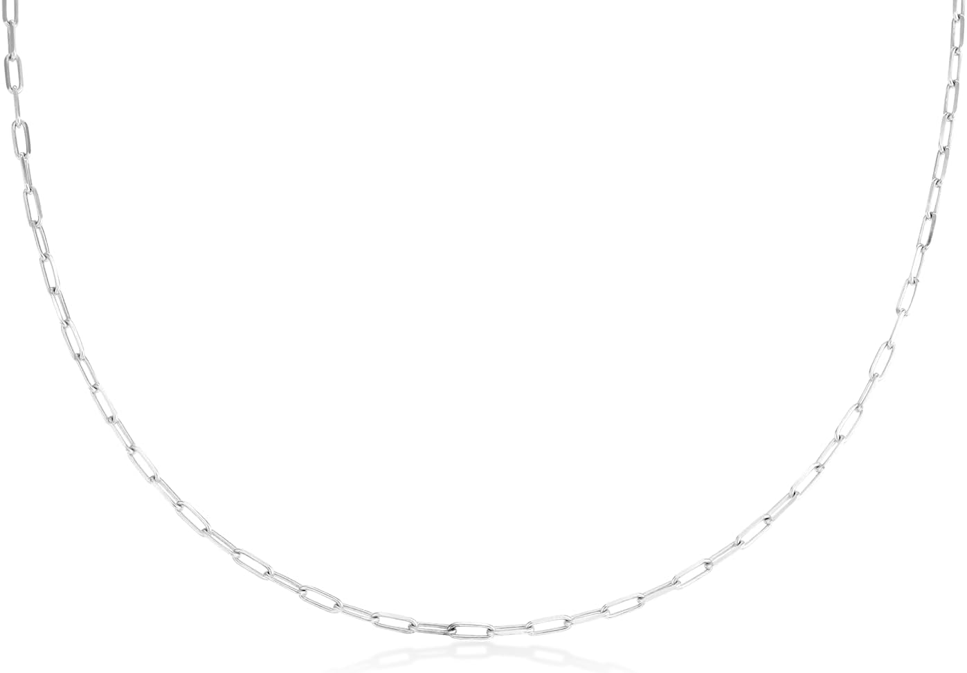 OAK & LUNA - Choose Your Style Women's Chain - Sterling Silver, 18K Gold Plated, Gold Vermeil, 14K Solid Gold - Bobble, Paperclip, Herringbone, Gourmette, Rope, Texture, Pearl, Cable, Mirror, Box, Twist - Custom Length