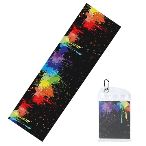 YSBYEIU Rainbow LGBT Gay Pride Sports Cooling Towels for Men and Women Working Out,Yoga Running,Hiking,Cycling, Gym