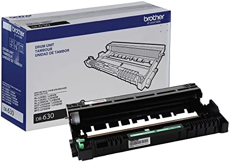 Brother Genuine-Drum DR630, Page Yields approximately 12,000 pages , Black ( Does not include a Toner)