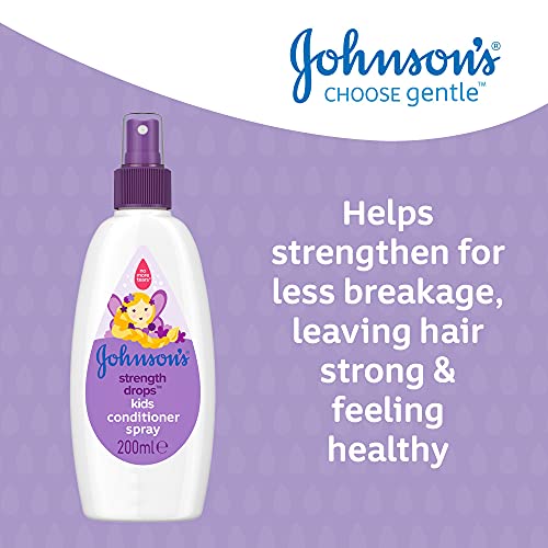 Johnson's Baby Strength Drops Kids Conditioner Spray, 200 ml - Image 4