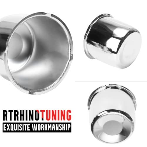 RTRHINOTUNING 4.25 in Trailer Wheel Center Caps Push Through Center Caps for Truck RV Rims 4.25" Center Bore Closed-End Hub Caps 3.72" Height by RTRHINOTUNING - Used condition - Image 6