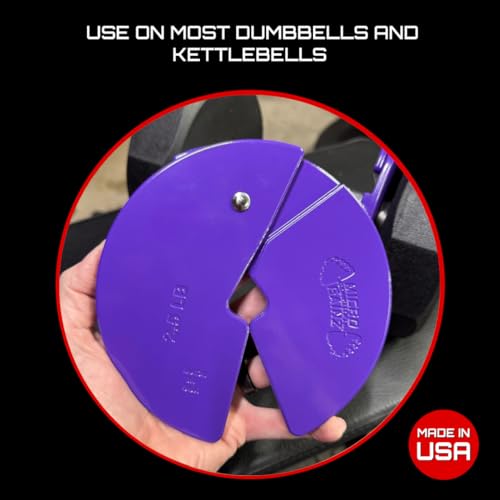 Image of Micro Gainz 2.5LB Dumbbell Fractional Weight Plates, 2-Piece