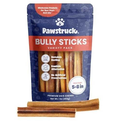 Toulifly Pawstruck Gerade Bullly Sticks für Hunde, 12,7-17,8 cm… – Ansicht 1