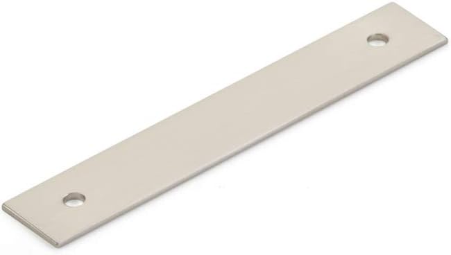 Schaub Pub House Collection 3-1/2 in. (89mm) Pull Backplate, Brushed Nickel - 5103B-BN