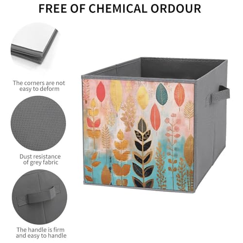 Placard encombré ? Pack de bacs de rangement empilables pour linge - 4
