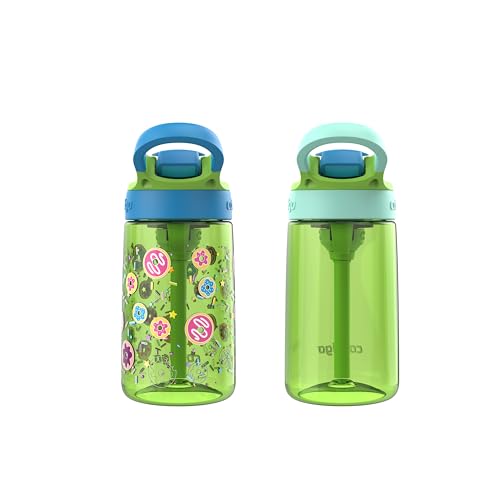 Image of Contigo Kids Water Bottle with Redesigned AUTOSPOUT Straw, 14 oz