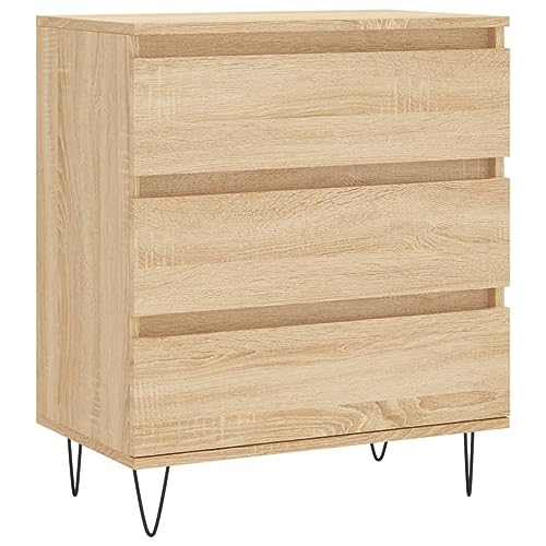 Xichuzi Aparador de Madera contrachapada Roble Sonoma 60x35x70 cm, Mueble Salon, Aparadores para Salon, Mueble Comedor, Mueble Auxiliar, Aparador Cocina, Aparador Entrada Recibidor - 827183 - imagen 2
