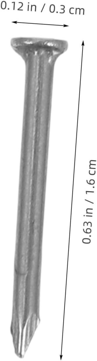 1bag Stainless Steel Wall Nails Assorted for Woodworking and Concrete Projects Lightweight and Easy to Use Finishing Nails Kit