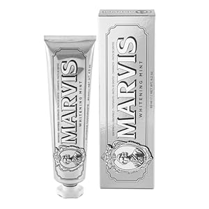 MARVIS® Whitening Mint 85 ml I Tandpasta vor een wittere glimlach I langdurige frisheid I frisse muntsmaak