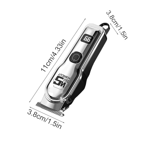 Cortacésped de pelo de nariz inalámbrico con pantalla LCD de 11 x 3,8 cm 7