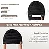 3 Pack Satin Lined Beanie for Women, Warm Slouchy ... #1