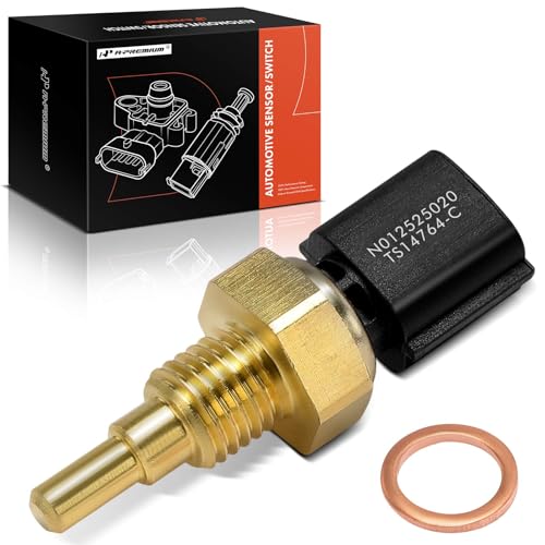 A-Premium Engine Coolant Temperature Sensor [2 Pins] Compatible with Subaru & Scion & Toyota, fits Outback 2013-2019, Forester 2013-2018, Impreza, Crosstrek, Legacy, Tribeca, WRX STI, BRZ, 86, FR-S