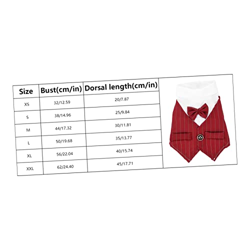 Vestido formal para cachorro disfraz para perro talla M miniatura 5