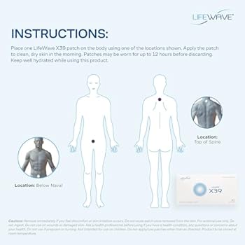 Lifewave Patches (30 Count) Lifewave X39 Patches for Optimum