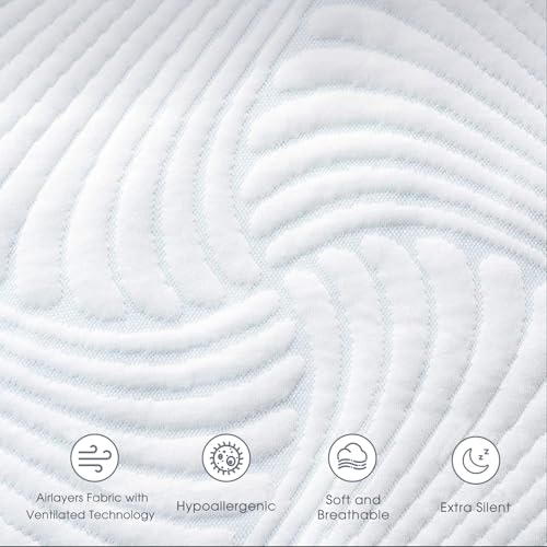 Queen Size Electric Heated Mattress Pad - Bed Warmer with Memory & Preheat Functions, 12 Heat Settings Dual Control for 1-12 Hours Auto Off, Lighted Button