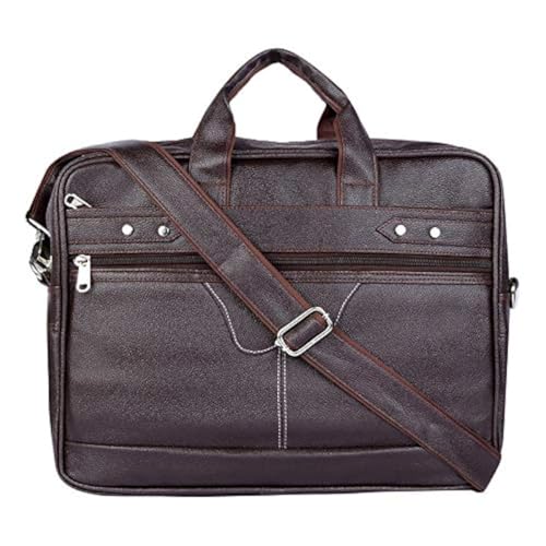 Image of Brown Casual Men's Laptop Messenger Bag