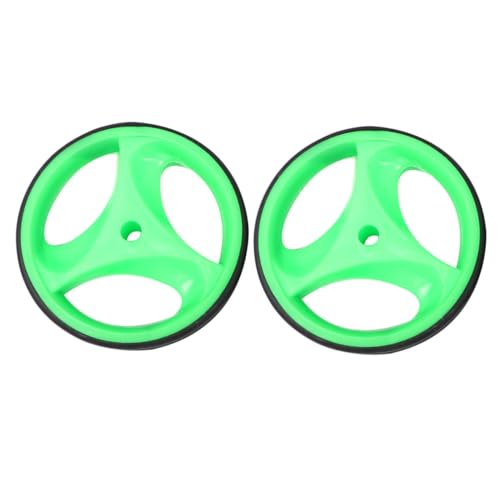 Ruedas de Entrenamiento INOOMP para Bicicletas con Soporte, Ruedas Auxiliares Silenciosas de 12-20 Pulgadas, Estabilizadores Verdes para Niños, Accesorios para Bicicletas para Equilibrio y Entrenamiento de Ciclismo miniatura 1