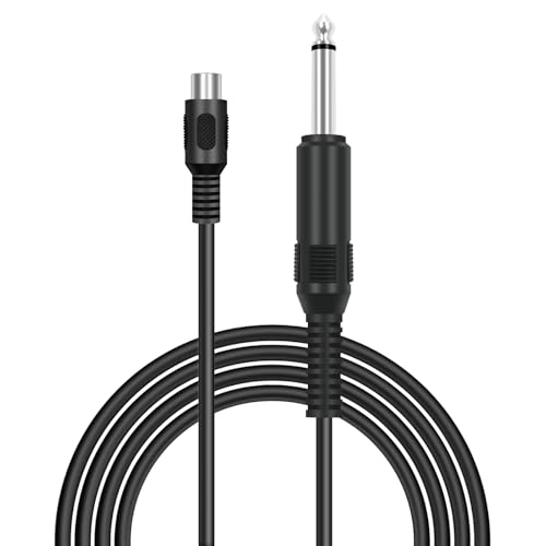 Cable adaptador RCA a Jack 6.35mm para eliminar ruidos al conectar el mezclador al amplificador