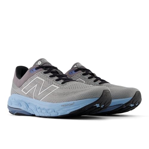 New Balance New Balance Men's Fresh Foam X 860 V14 Running Shoe, Slate Grey/Chrome Blue/Sea Salt, 7 X-Wide
